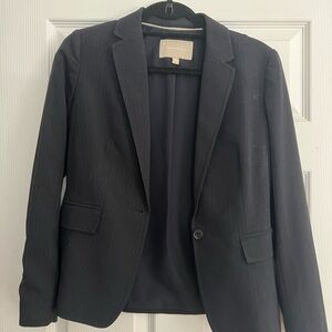 Banana Republic Dark Navy Pin Stripe Blazer